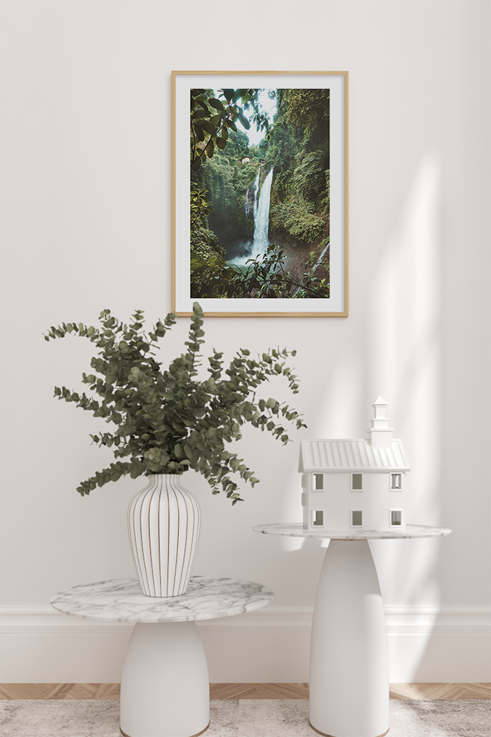 Waterfall in the Wild Poster