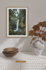 Waterfall in the Wild Poster