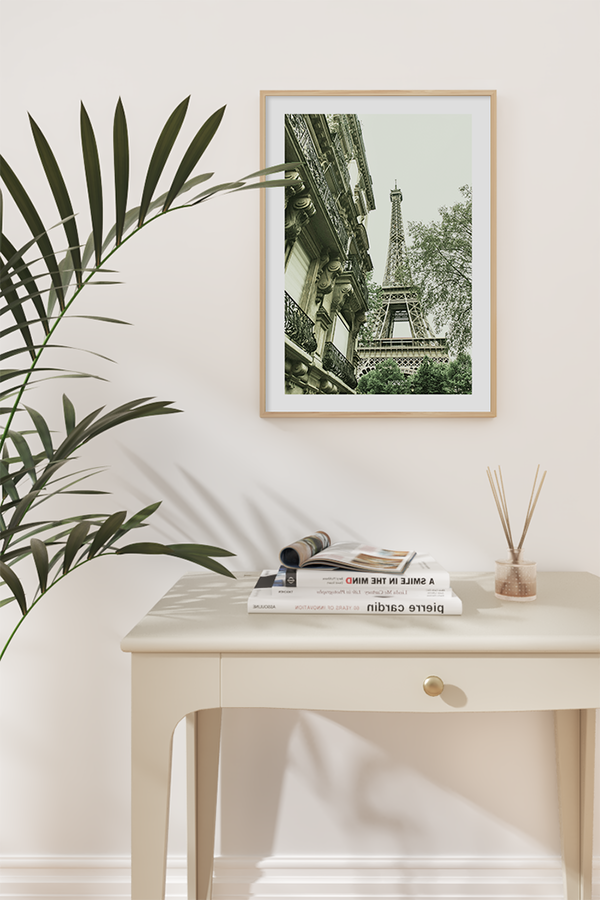 Green Eiffel Tower Poster