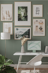 Beige Grass Poster