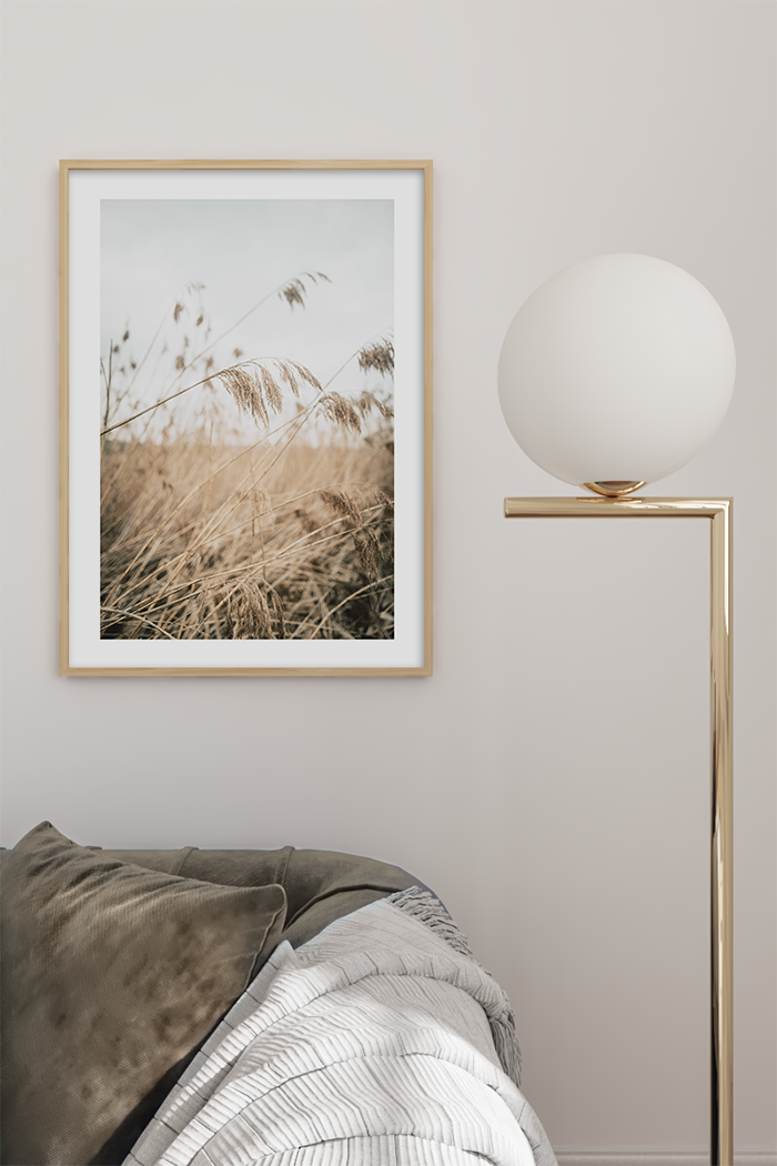 Reeds Close Up Poster No.2