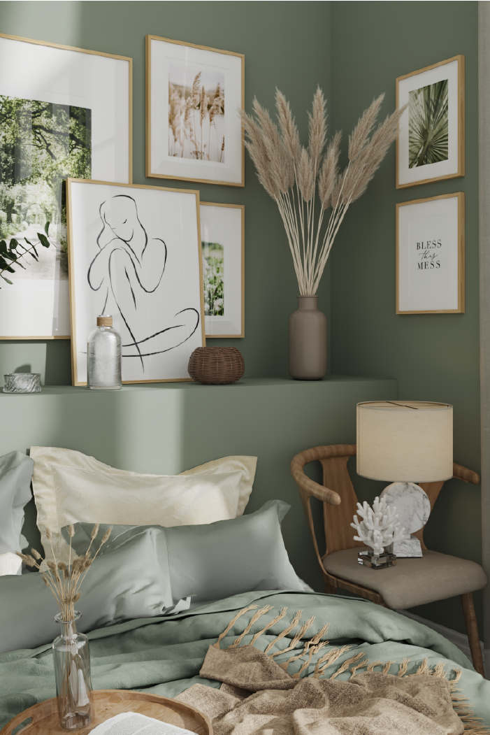 Reeds in the Hay Poster