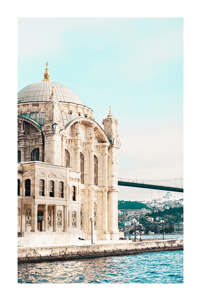 Ortakoy Mosque Poster