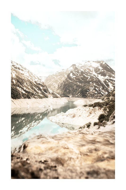 Mountain Close Up Poster