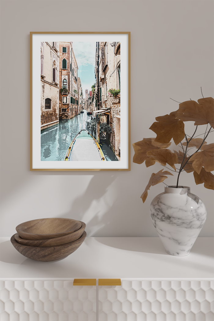 Canal of Venice Poster No.3
