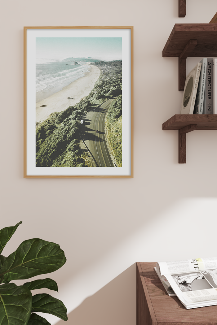 Seaside Road Poster