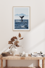 Whale Tail Poster No.2