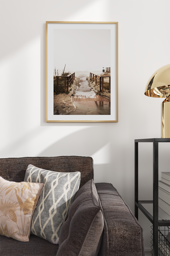 Lonely Elephant Poster