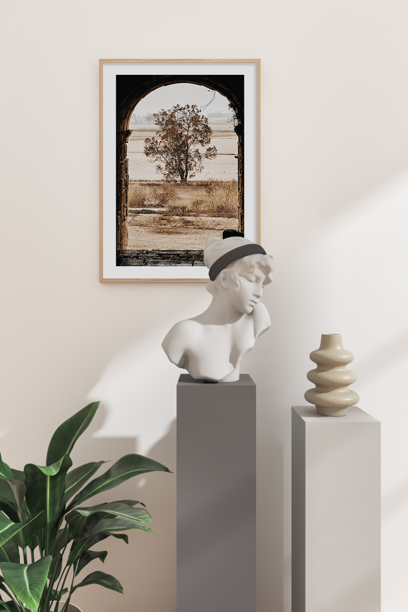 Framed Tree Poster