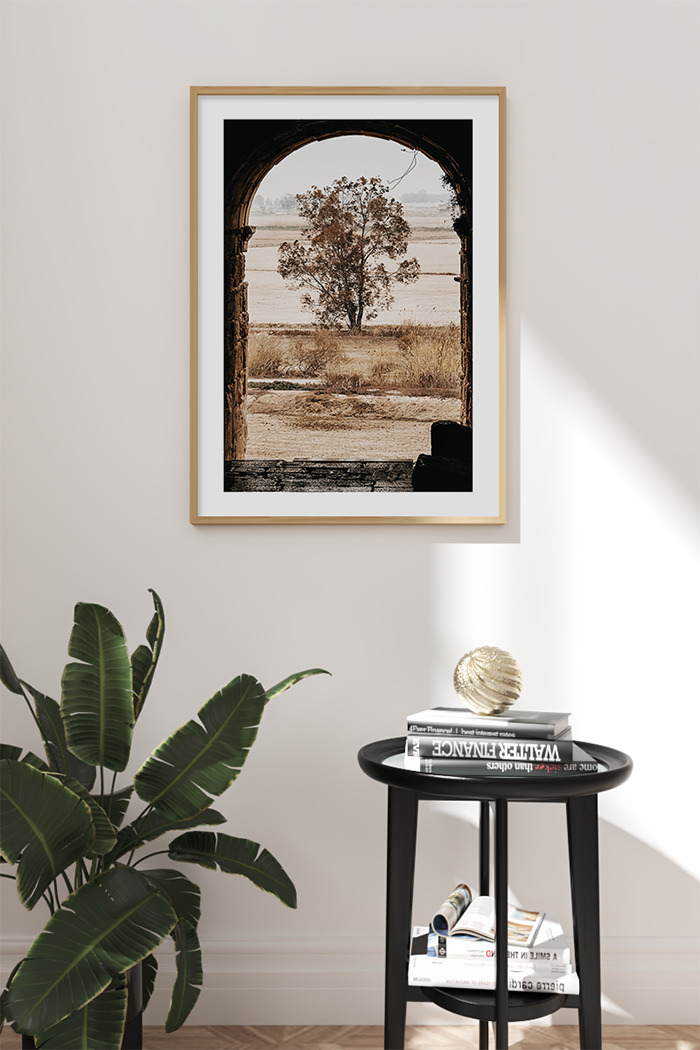 Framed Tree Poster