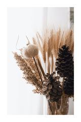 Dry Flower Arrangement Poster