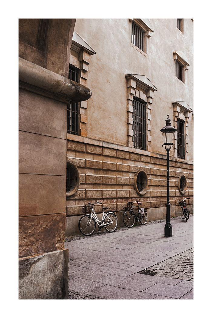 Glimpse of the Street Photo Poster