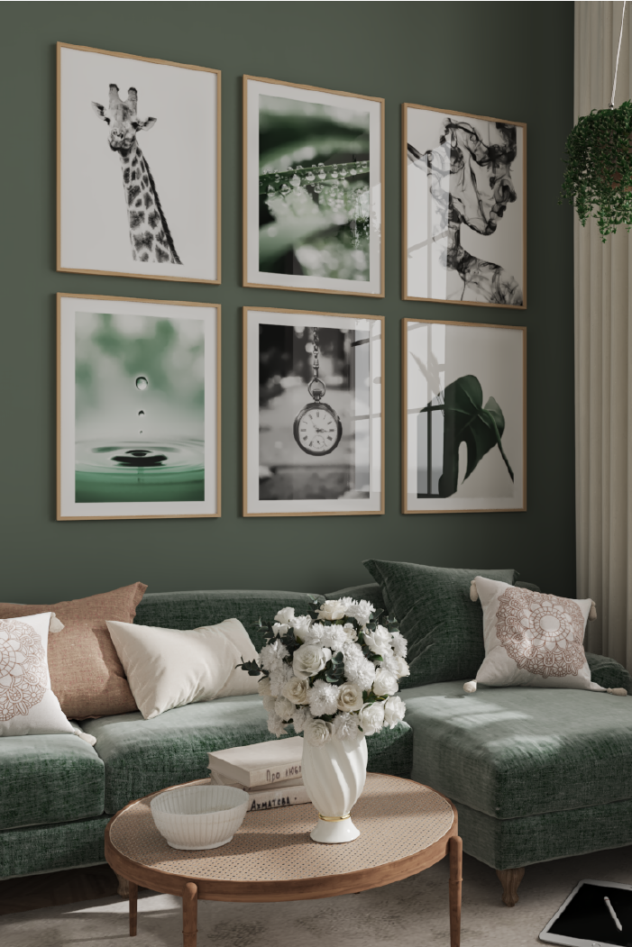 Water Droplets Poster