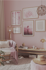 Dreamy Pink Tree Poster