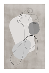 Women Line Art Print No.4