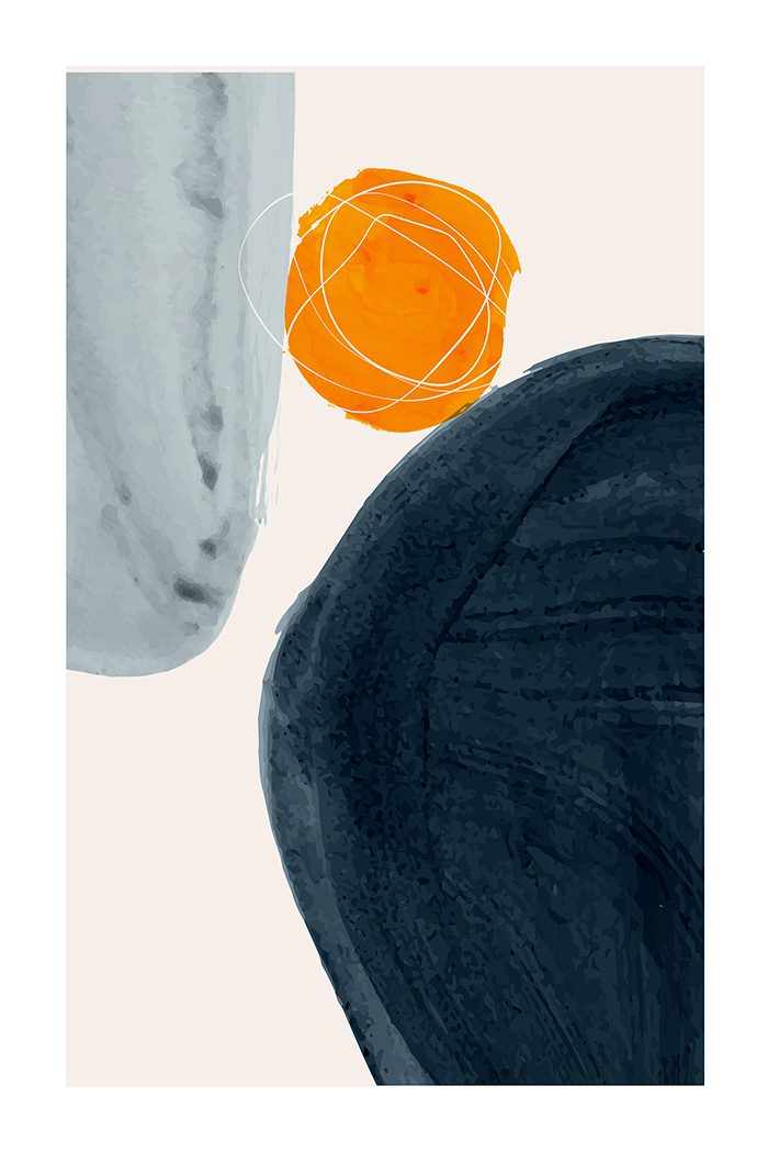 Abstract Shapes Poster