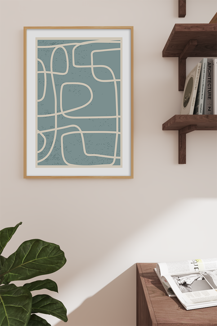 Crossing Curve Poster No.2