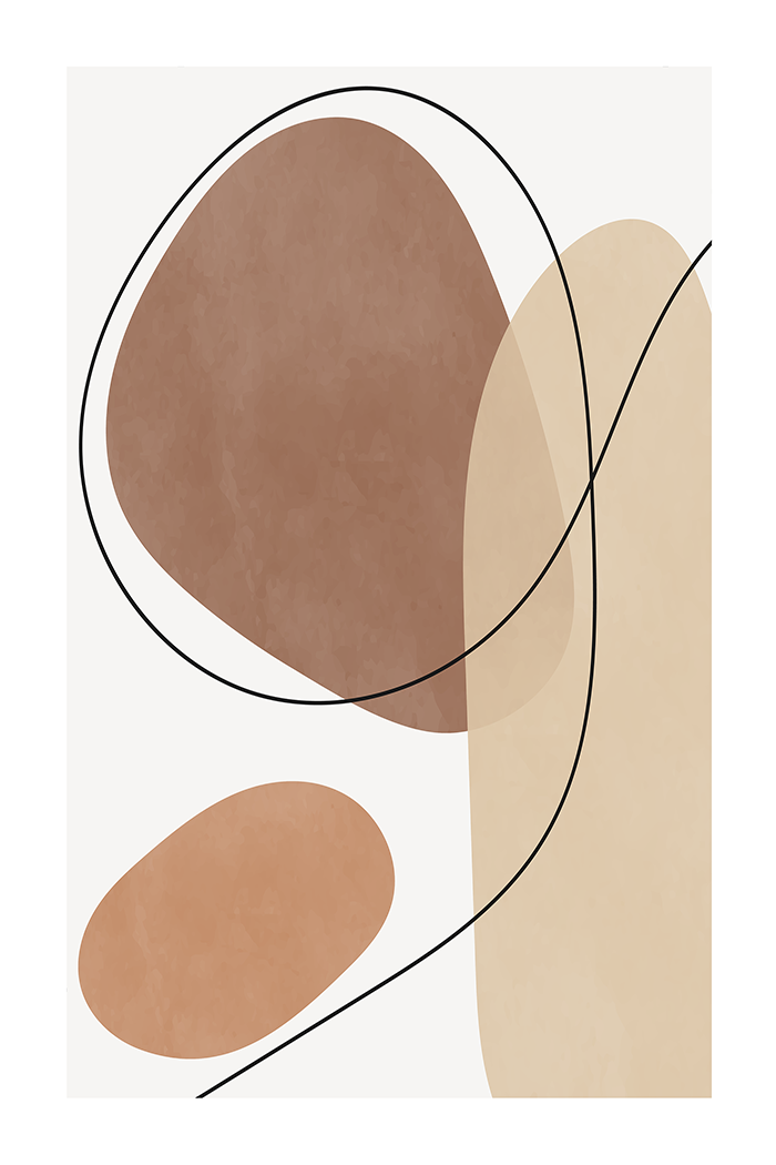 Line and Shapes Print
