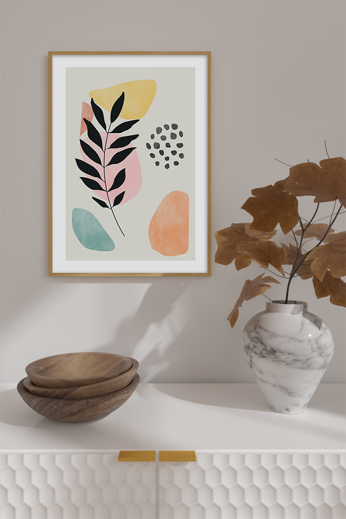Pastel Botanical Illustration Art No.3