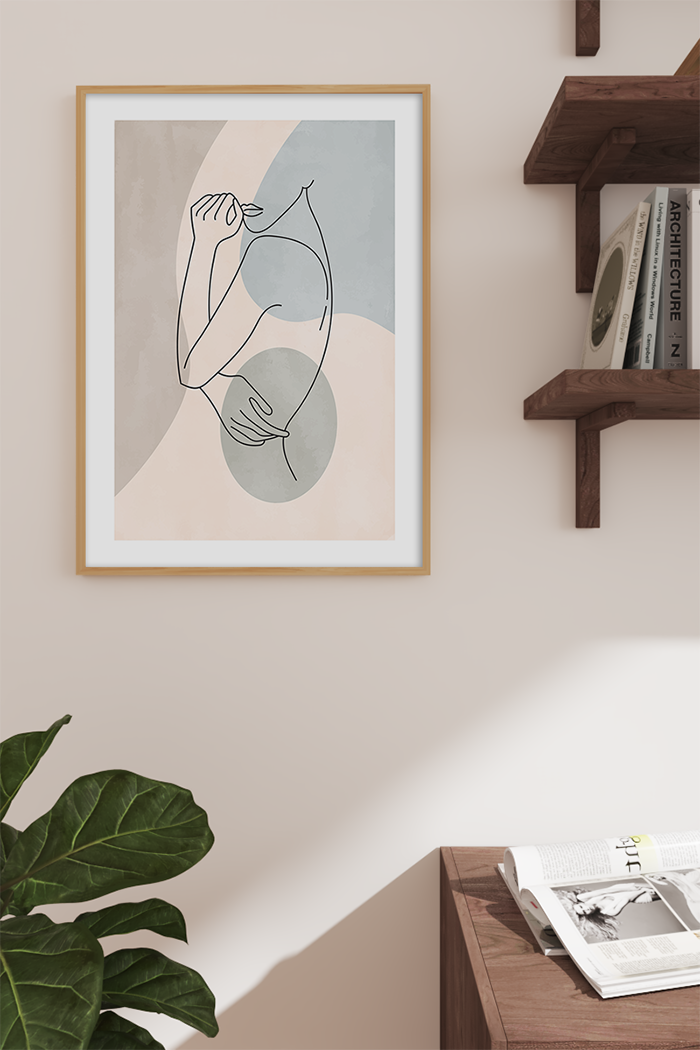 Female Body Line Art