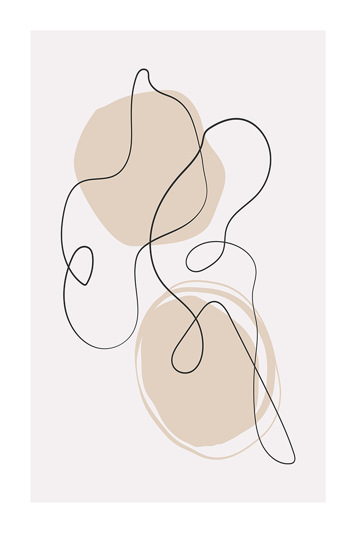 Minimalist Line Art Print No 3
