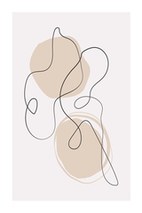 Minimalist Line Art Print No 3