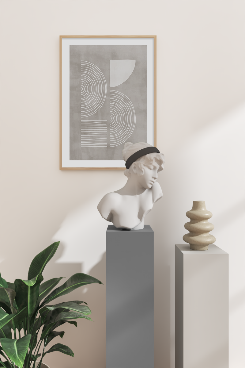 Abstract Shape No.1 Poster