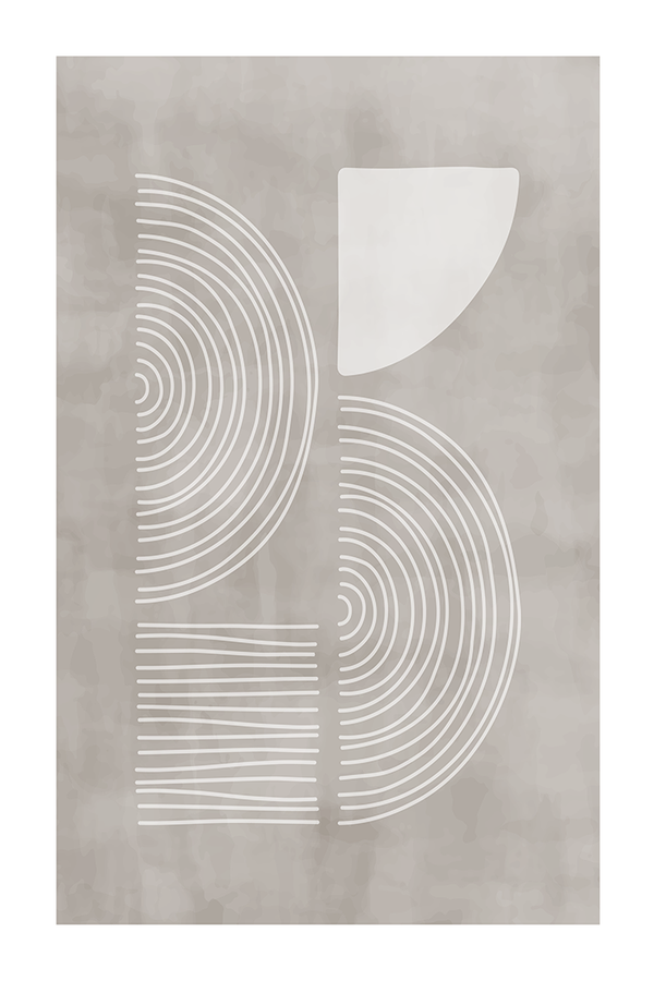 Abstract Shape No.1 Poster