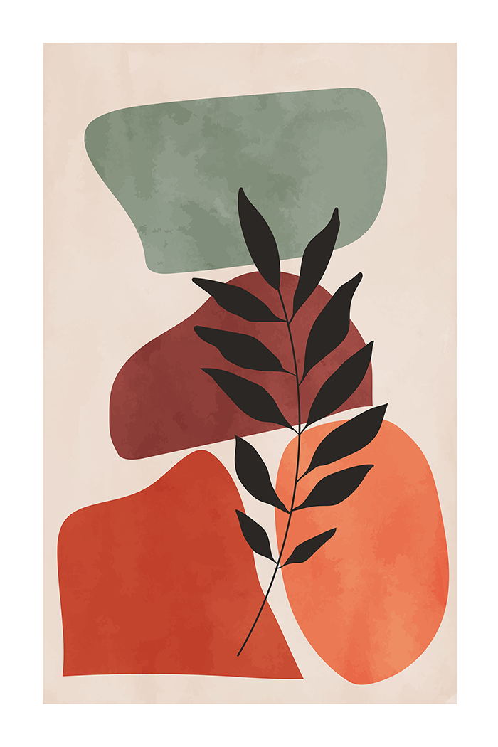Botanical Shapes Poster No.2