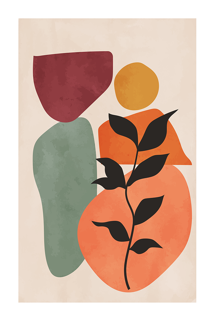 Botanical Shapes Poster No.3