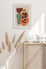 Botanical Shapes Poster No.3