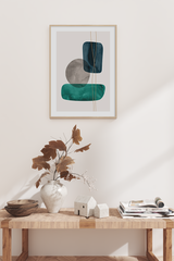 Abstract Shapes Poster No.2