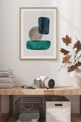 Abstract Shapes Poster No.2