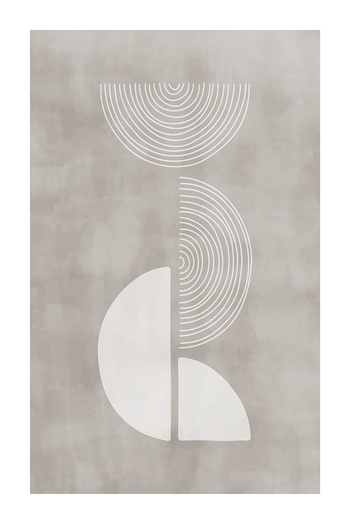 Abstract Shape No.2 Poster