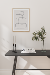 Minimalist Line Art No.1 Poster