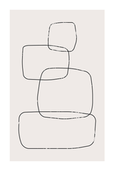 Minimalist Line Art No.1 Poster