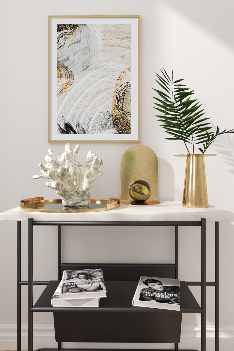 Abstract Drawing No.1 Poster