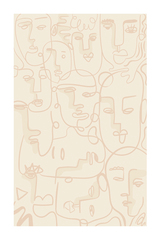 Faces Poster