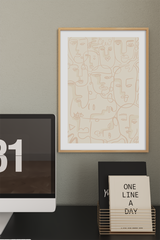 Faces Poster
