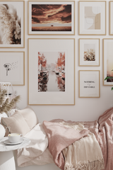 Lonely Tree Under Storm Photo Poster