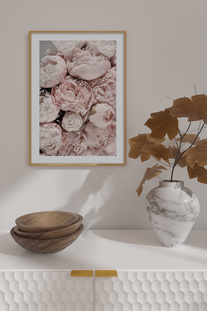 Pink Peony Poster No.3