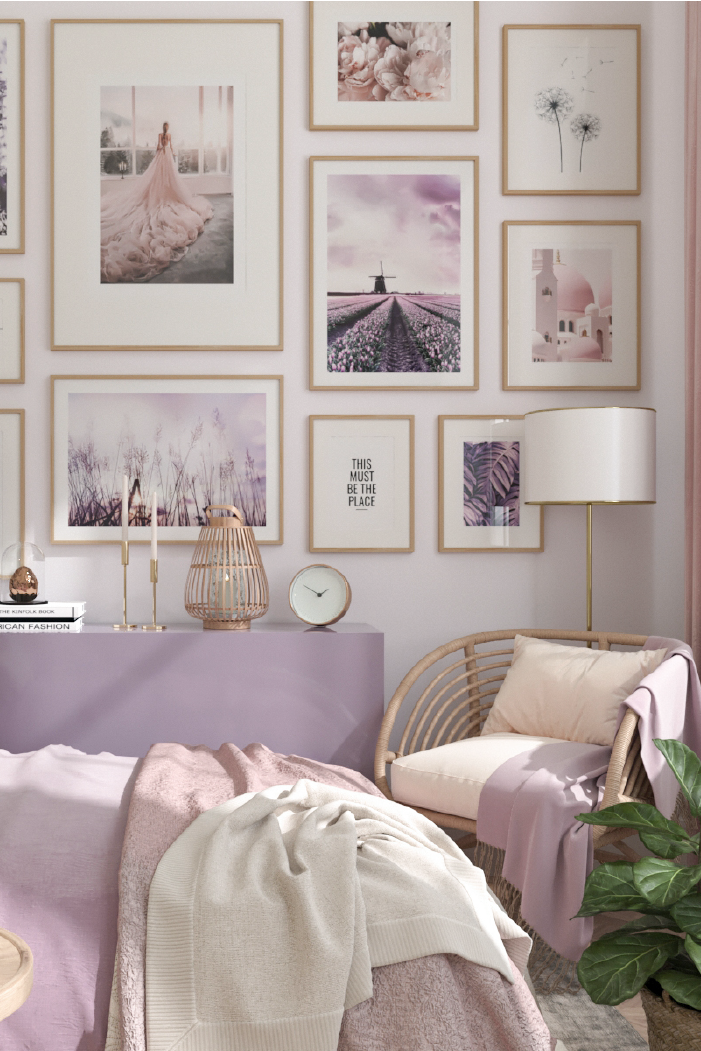 Pink Peony Poster