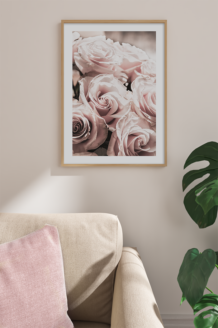 Pink Rose Poster No.2