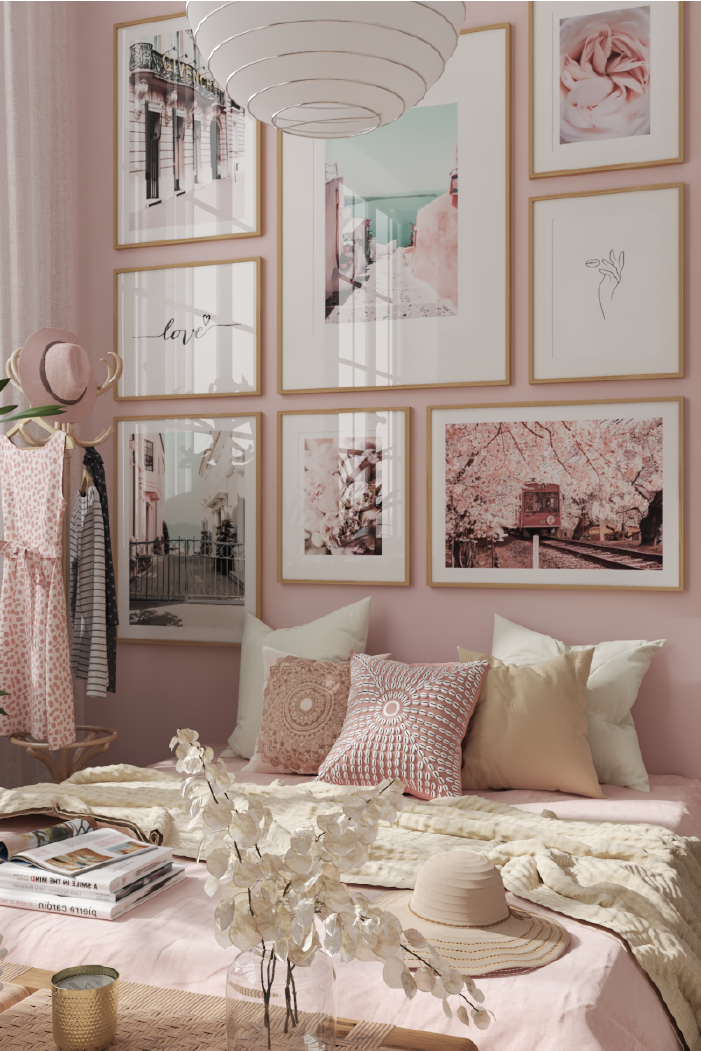 Pink Peony Poster No.6