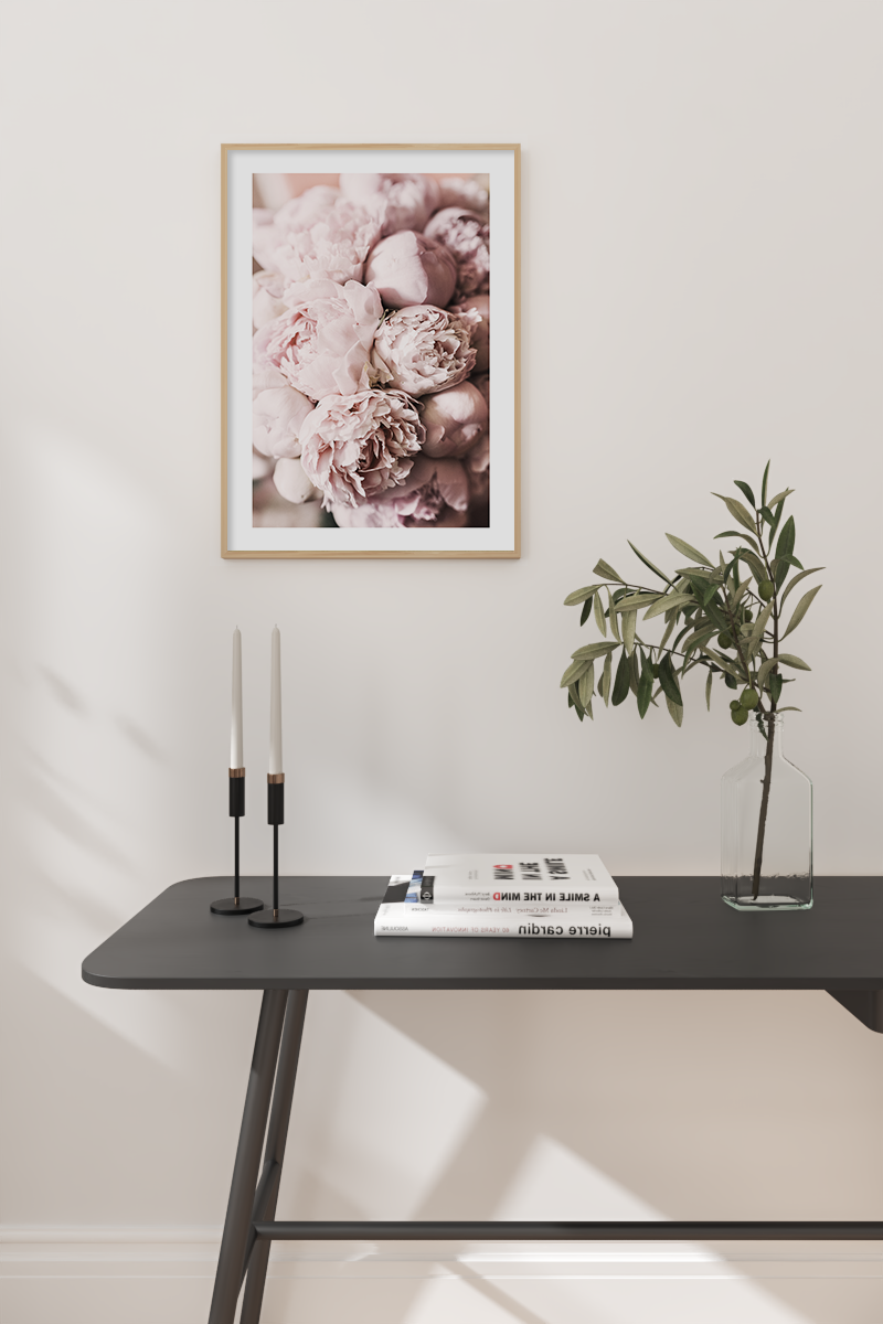 Pink Peony Poster No.6