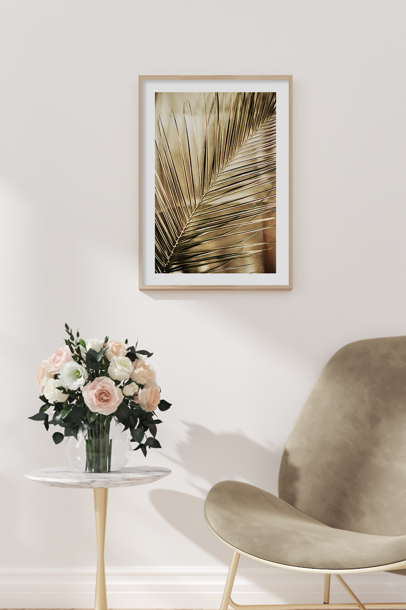 Golden Palm Poster