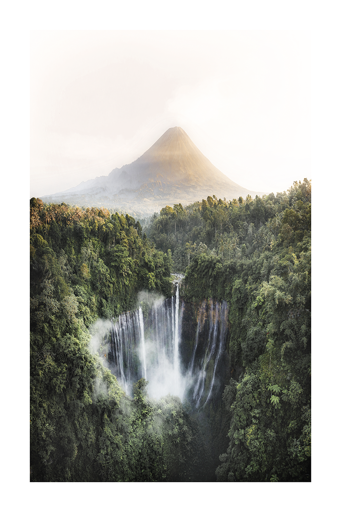 Splendid Waterfall Poster