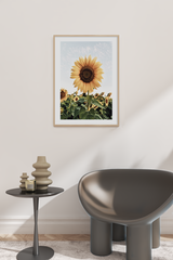 Sunflower Photo Poster