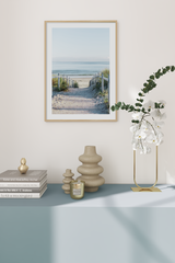 Path Lead to the Sea Poster
