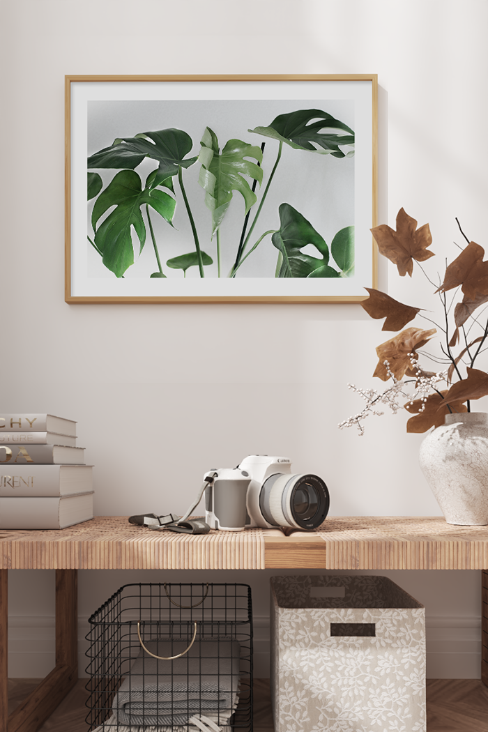 Green Monstera Poster No.2